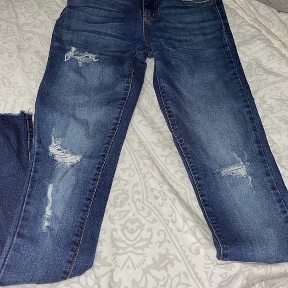 Flying Monkey Lightly Distressed Skinny Jeans - Picture 2 of 7